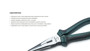 Imagen de PINZA PUNTA FINA  8" (207MM)